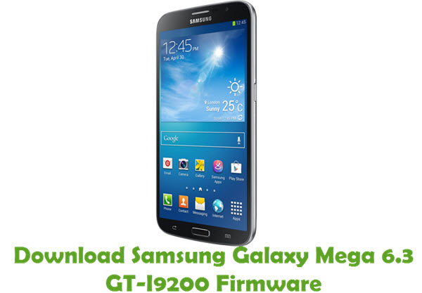 Samsung Galaxy Mega 2 Firmware Download